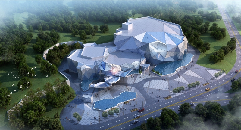 深圳佳兆業(yè)金沙灣國際樂園雪域廣場(chǎng)